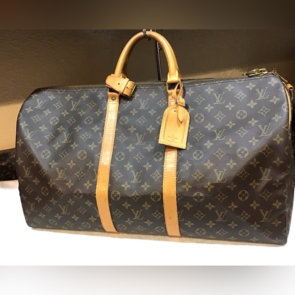 Louis Vuitton Other - Louis Vuitton Keepall Bandouliere 55 Monogram Boston Travel Bag
